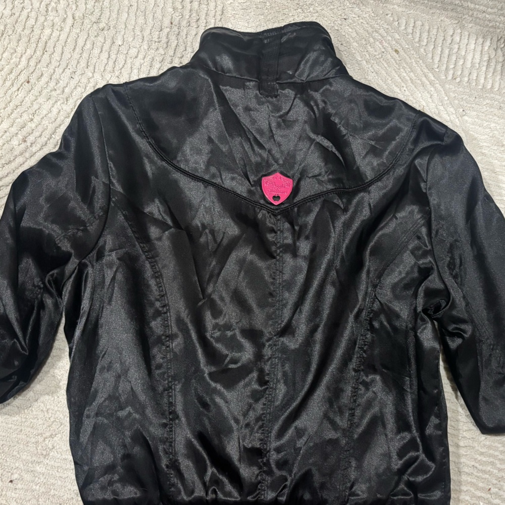 Apple Bottoms Black Bomber Jacket - Picture 4 of 5